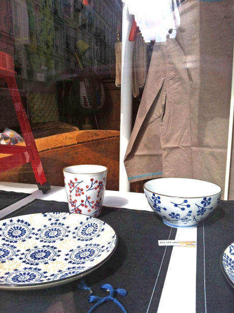 What lovely crockery you have! Quirky little interiors shop