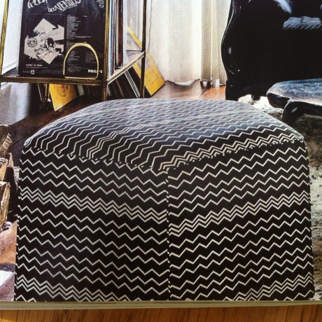 Missoni pouf from Target