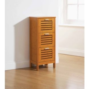 Bamboo cabinet from Argos